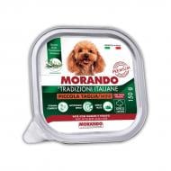 Корм вологий Morando Tradizioni для собак паштет із яловичиною та печінкою 150 г