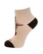 Носки женские L&R 123 (укороченные) 149 р.35-37 бежевый 1 шт.