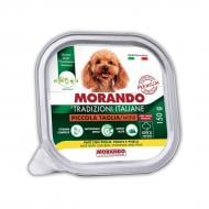 Корм вологий Morando Tradizioni для собак паштет з куркою, картоплею та горохом 150 г