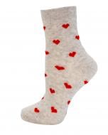 Шкарпетки жіночі L&R 110 (класичні) 46 р.36-38 світло-сірий меланж 1 шт.