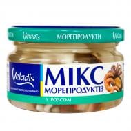 Мідії Veladis Мікс морепродуктів у розсолі с/б 200 г