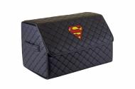 Сумка автомобільна ECO M 30x30x50 см Superman logo EVAtech чорний