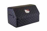 Сумка автомобільна ECO M 30x30x50 см Hello Kitty EVAtech чорний Сумка автомобільна ECO M 30x30x50 см Hello Kitty EVAtech чорний
