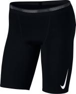 Лосины Nike M NK AROSWFT TGHT HALF AR3246-010 р. S черный
