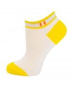 Носки женские L&R 120 (короткие) 03 р.39-41 бело-желтый 1 шт.