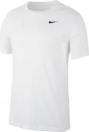 Футболка Nike M NK DRY TEE DFC CREW SOLID AR6029-100 р.S білий