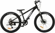 Велосипед Aspini 24" 12"(30 см) Leo 24 LEO24-BK черный