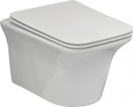 Унитаз подвесной EGO logic new rimless с сиденьем slim soft-close