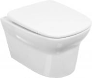 Унитаз подвесной EGO STYLE NEW Rimless з дюр.сид. S/C