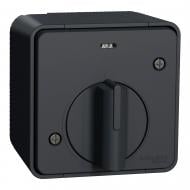 Выключатель для таймера одноклавишный Schneider Electric Mureva Styl без подсветки антрацит MUR35067 Выключатель для таймера одноклавишный Schneider Electric Mureva Styl без подсветки антрацит MUR35067