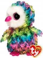 Мягкая игрушка TY Beanie Boos 37221 Сова Owen 15 см разноцветный