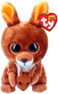 М'яка іграшка TY Beanie Boos 37226 Кенгуру "Kipper" 15 см коричневий