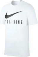 Футболка Nike M NK DRY TEE NIKE TRAIN BQ3677-100 р.S белый