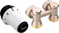 Термостатичний комплект Danfoss RAS-C + RLV-KS 1/2", кутовий