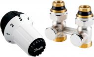 Термостатичний комплект Danfoss RAS-C + RLV-KS 1/2", прямий