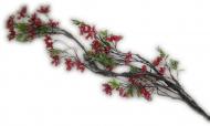 Декорация новогодняя Гирлянда с калиной густая 110 см RS1T863