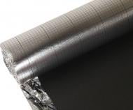 Подложка King Floor IXPE Black с фольгой 10000х1000х1,5 мм