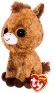 Мягкая игрушка TY Beanie Boos 36841 Пони "HARRIET" 15 см коричневый