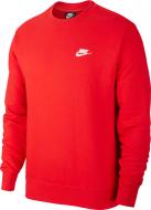 Свитшот Nike M NSW CLUB CRW FT BV2666-657 р. 2XL красный