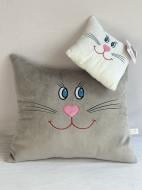 Набір декоративних подушок Кошенята сірий/білий Гулівер Країна