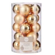 Набор елочных шаров 20 шт. House of Seasons d 40 мм золотой 386252