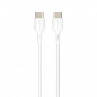 Кабель Promate PowerBeam-CC2 Type-C – Type-C 2 м white (powerbeam-cc2.white)