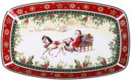 Блюдо прямокутне Lefard Новорічна колекція 30 см