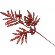 Декорация ветвь с остроконечными листьями цвет в ассортименте 35 см RS1Z2485