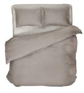 Комплект постільної білизни WARM TAUPE сімейний коричневий UP! (Underprice)