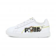 Кроссовки Puma PEANUTS Serve Pro PS 38093701 р.34,5 белые