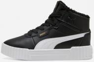 Ботинки для девочек Puma Carina 3.0 Mid WTR PS р.33 черный