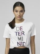 Футболка 4F H4L21-TSD018-10S р.L белый Футболка 4F H4L21-TSD018-10S р.L белый