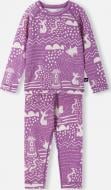 Комплект термобелья Reima Moomin Trivsam р.80 5200021B-4352 розовый