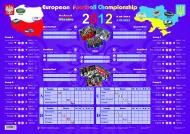 Книга «European Football Championship. 2012. Poster (А4) малі»