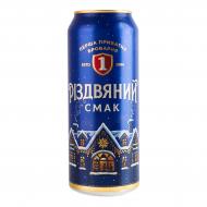 Пиво темное Перша приватна броварня «Рождественский вкус» 0,5 л