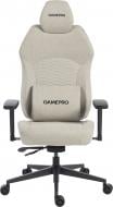 Крісло ігрове GamePro GC760LG Light grey fabric сірий