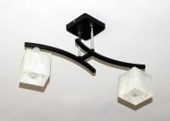 Люстра потолочная Sirius B A1507/2 2x60 Вт E14/E27 антик/белый 1507/2