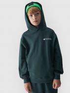 Джемпер 4F SWEATSHIRT M1229 4FJWAW24TSWSM1229-40S р.128 зеленый