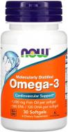 Омега 3 Now Foods 1000 мг капсулы 30 шт./уп.
