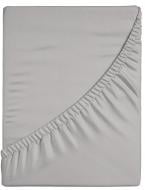 Простирадло на резинці OYSTER MUSHROOM 140x200 см сірий UP! (Underprice)