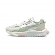 Кроссовки женские Puma Wild Rider PRM Wn s 38189901 р.39 белые с зеленым