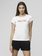 Футболка 4F H4L21-TSD034-10S р.M белый