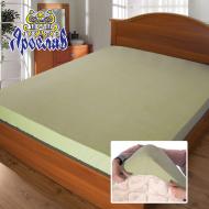 Простынь на резинке махровая 140x200 см эвкалиптовый Ярослав