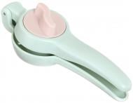 Пресс для цитрусовых Smart Kitchen by Flamberg зеленый с персиковым 22х9х6,5 см