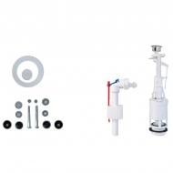 Комплект арматури для бачка Styron з однією кнопкою STY-731-M