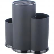 Подставка для кухонных принадлежностей UP! (Underprice) черный 23х13х22,3 см пластик