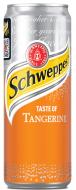 Безалкогольний напій Schweppes сильногазований соковмісний Tangerine 0,33 л