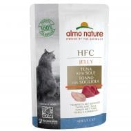 Консерва Almo Nature HFC Cat Jelly з тунцем і камбалою 55 г