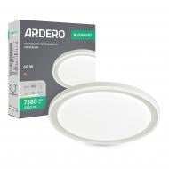 Светильник настенно-потолочный ARDERO AL6084 VENUS белый с серебристым 3000/4000/6500 К 80932