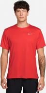Футболка Nike M Nk Df Uv Miler Ss DV9315-696 р.р.S красный